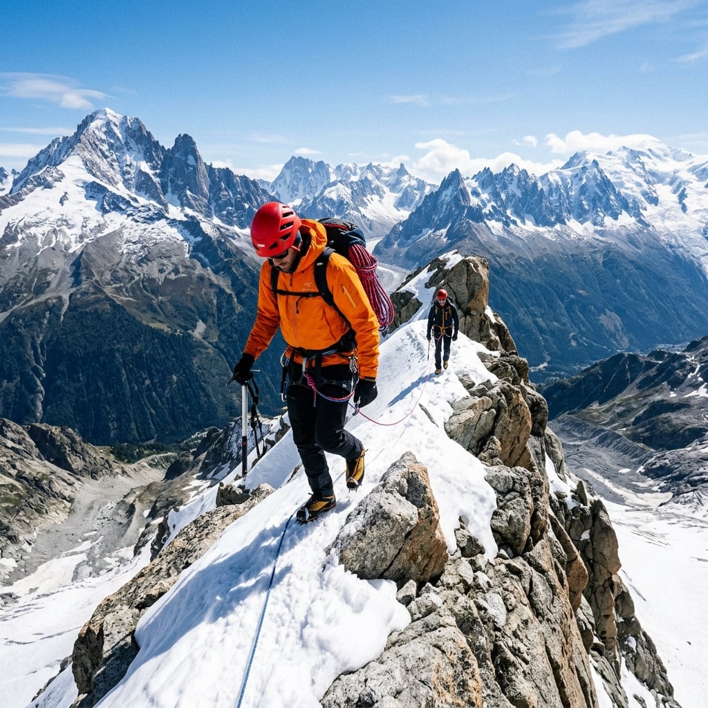 Arêtes et Crêtes : Courses d'Alpinisme Aériennes
