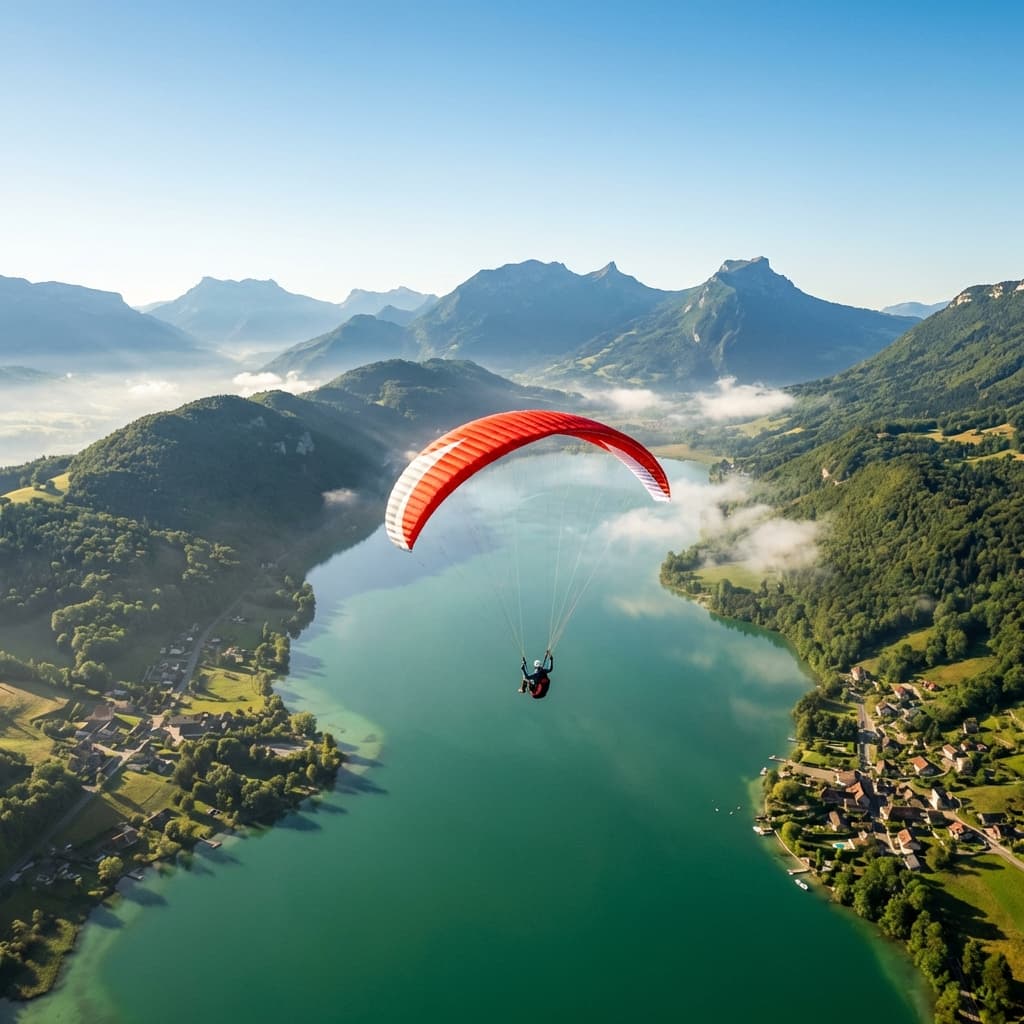 Parapente Aiguebelette : Le Lac Secret des Alpes
