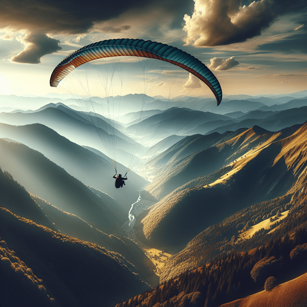 Parapente Gérardmer : Vol au-dessus des Vosges et du Lac