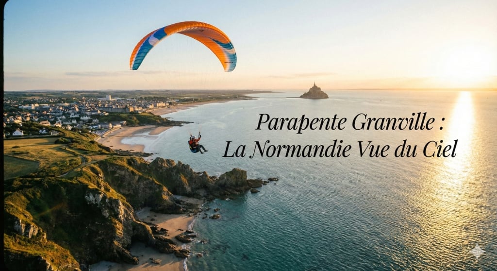 Parapente Granville : La Normandie Vue du Ciel