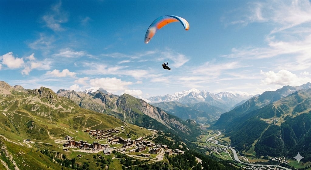 Parapente Les Arcs : Panorama sur la Tarentaise