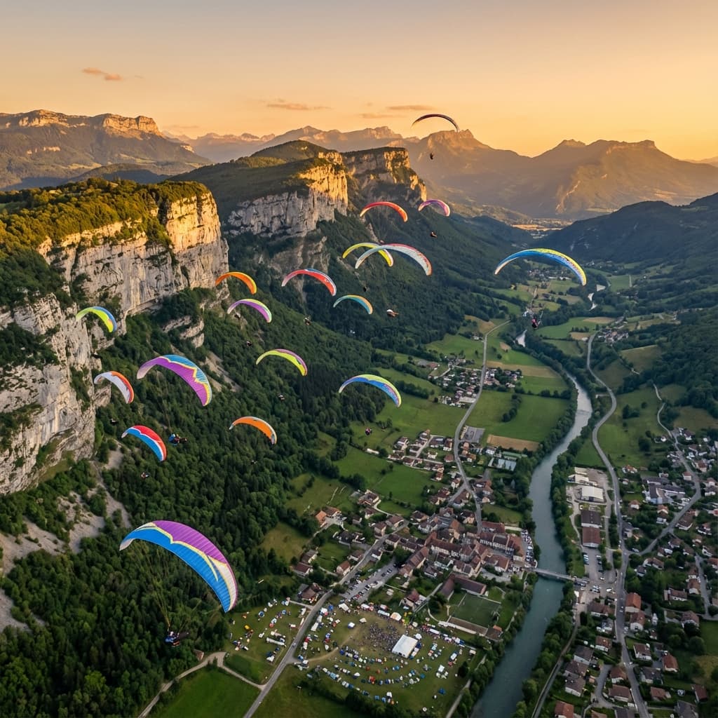 Parapente Saint-Hilaire-du-Touvet : La Mecque du Vol Libre