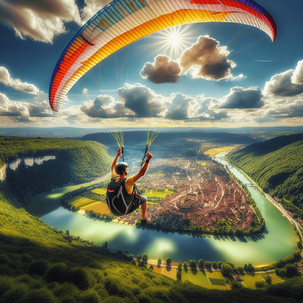 Parapente Vichy: Volez au-dessus de l'Allier